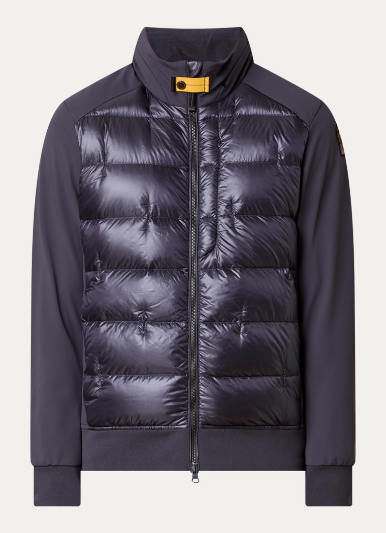 Parajumpers Heren Matty gewatteerde jack met ritszakken in de kleur Donkergrijs, maat: L
