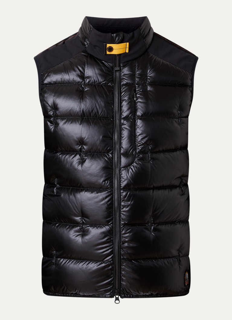 Parajumpers Heren Millet gewatteerde bodywarmer met donsvulling in de kleur Zwart, maat: M