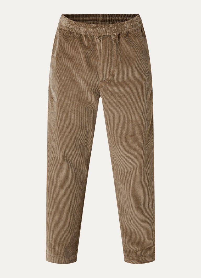 Parajumpers Heren Rainard straight fit chino van corduroy in de kleur Zand, maat: 33
