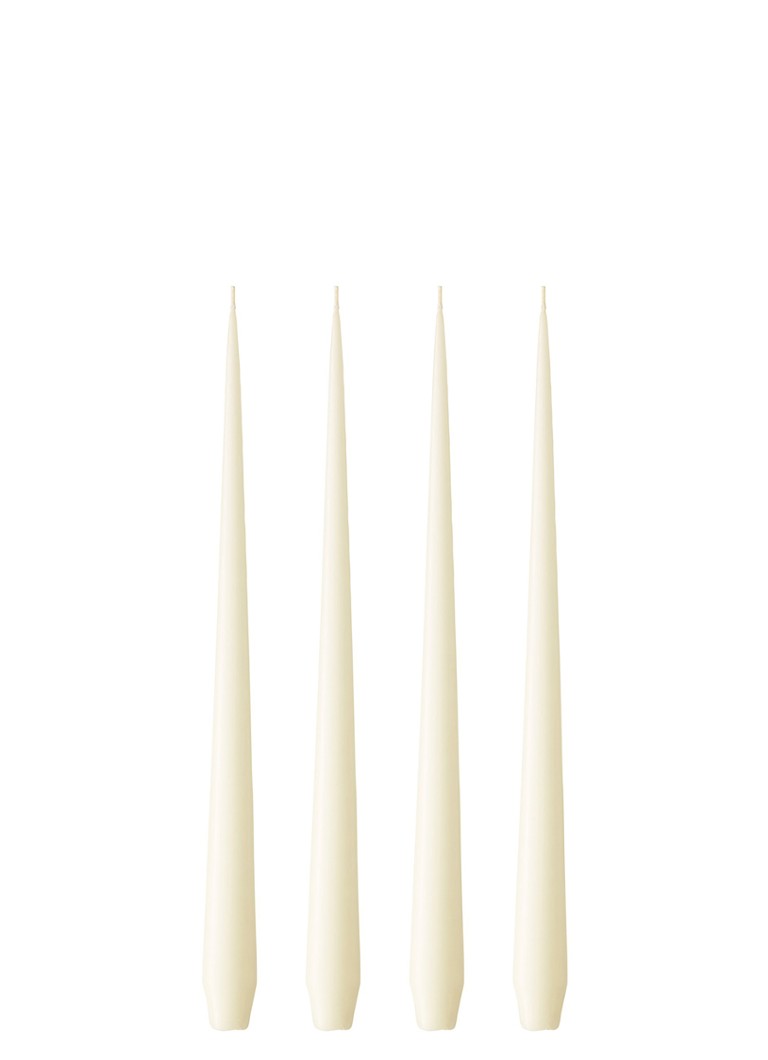 Ester & erik Taper dinerkaars 32 cm set van 4 Wit - Deal