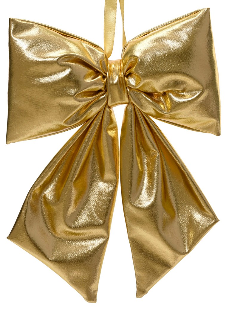 Decoris Strik kersthanger 31 cm Goud - Deal
