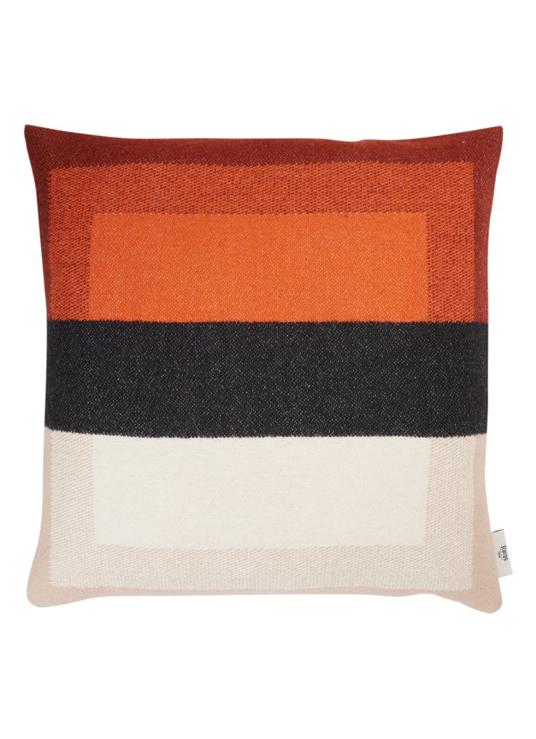 Røros Tweed Bento sierkussen 50 x 50 cm Rood - Deal