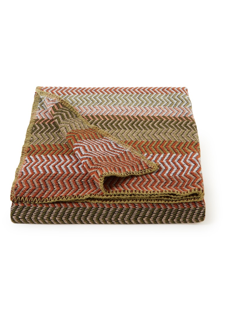 Røros Tweed Fri plaid van lamswol 150 x 200 cm Mosgroen - Deal