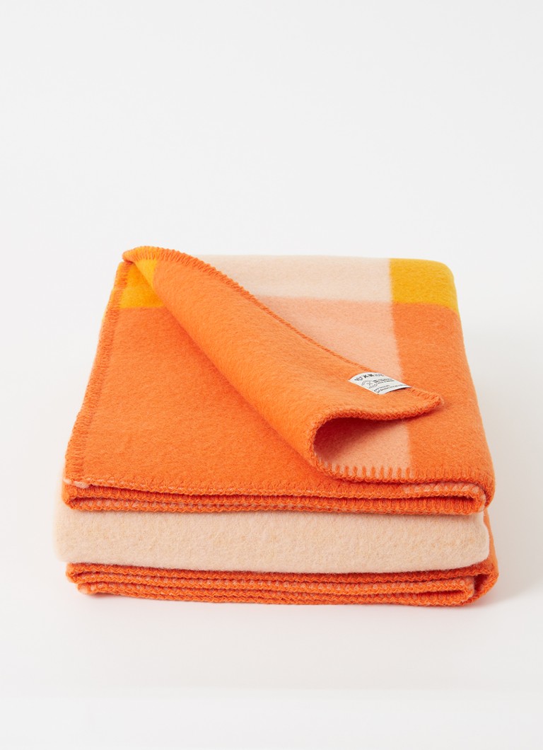 Røros Tweed Syndin plaid 135 x 200 cm Oranje - Deal