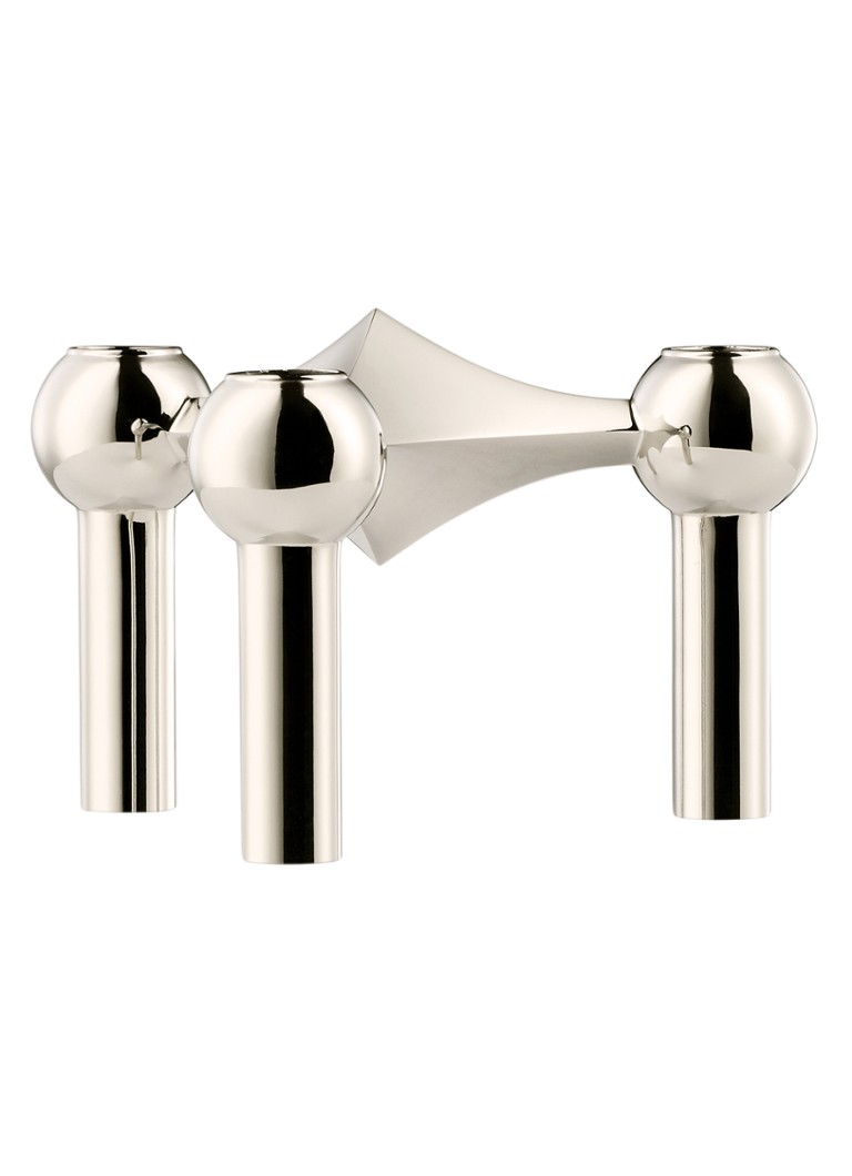 STOFF Nagel Kandelaar 6 cm Zilver - Deal