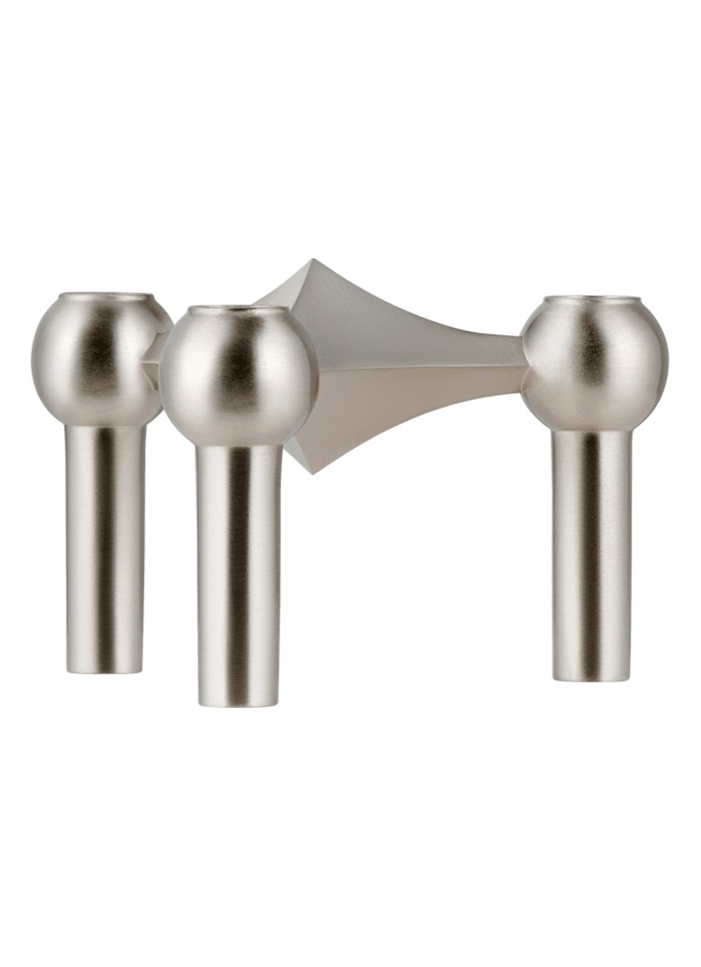 STOFF Nagel Kandelaar 6,9 cm Zilver - Deal