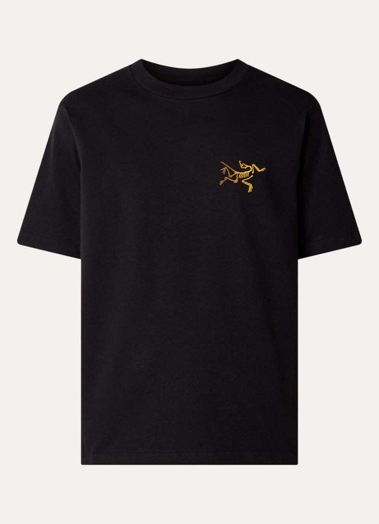 Arc'teryx Heren Kragg T-shirt met logo- en backprint in de kleur Zwart, maat: S