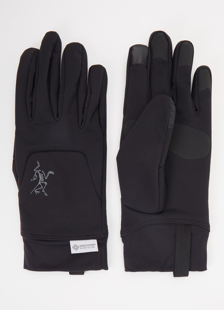 Arc'teryx Heren Venta handschoenen met logo in de kleur Zwart, maat: S