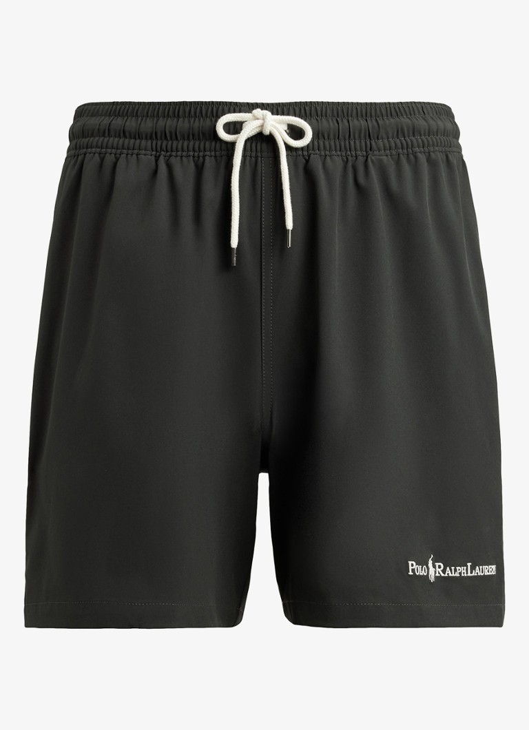 Ralph Lauren Heren Zwemshorts met logo in de kleur Deep Grey W/ EMB / Donkergrijs