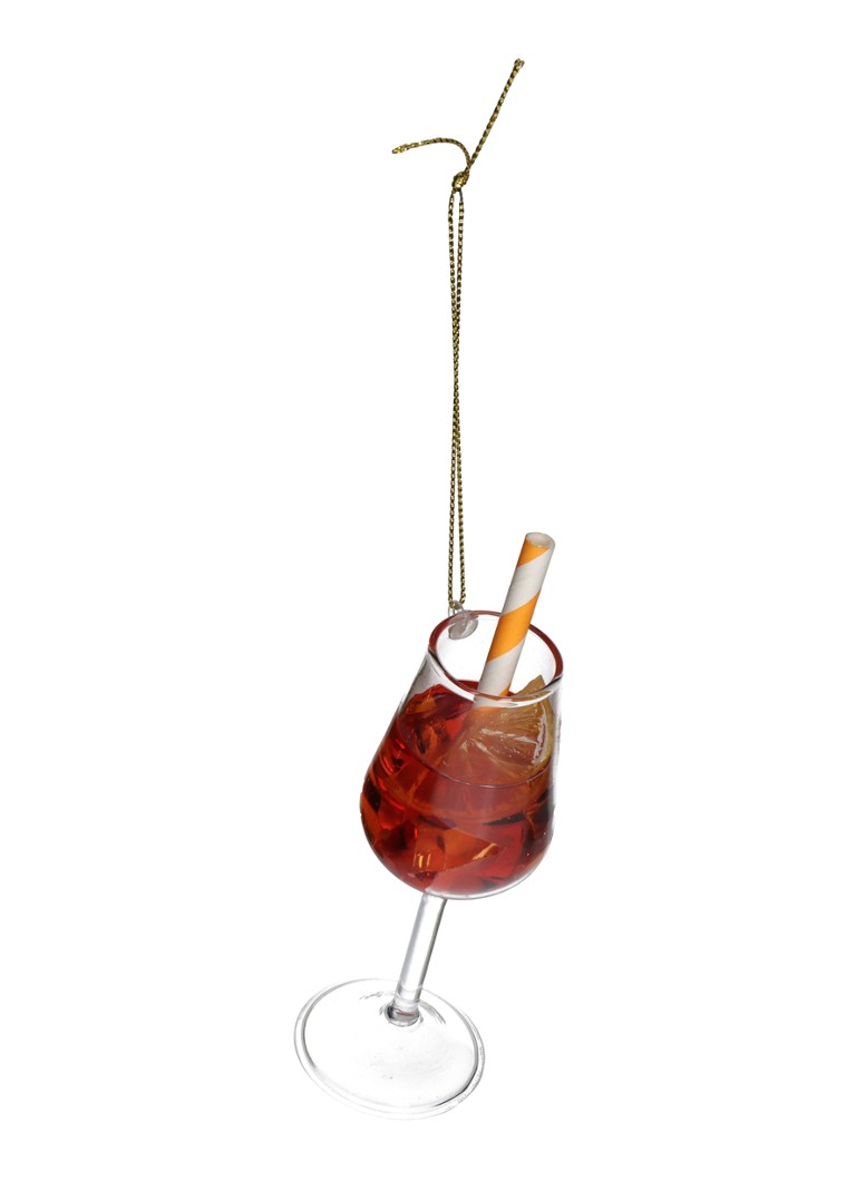 Kersten Spritz Cocktail kersthanger 13,3 cm Oranje - Deal