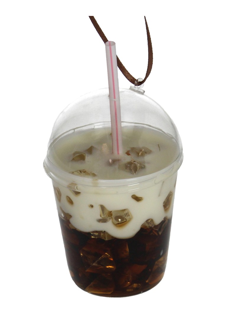 Kersten IJs Koffie kersthanger 10 cm Bruin - Deal