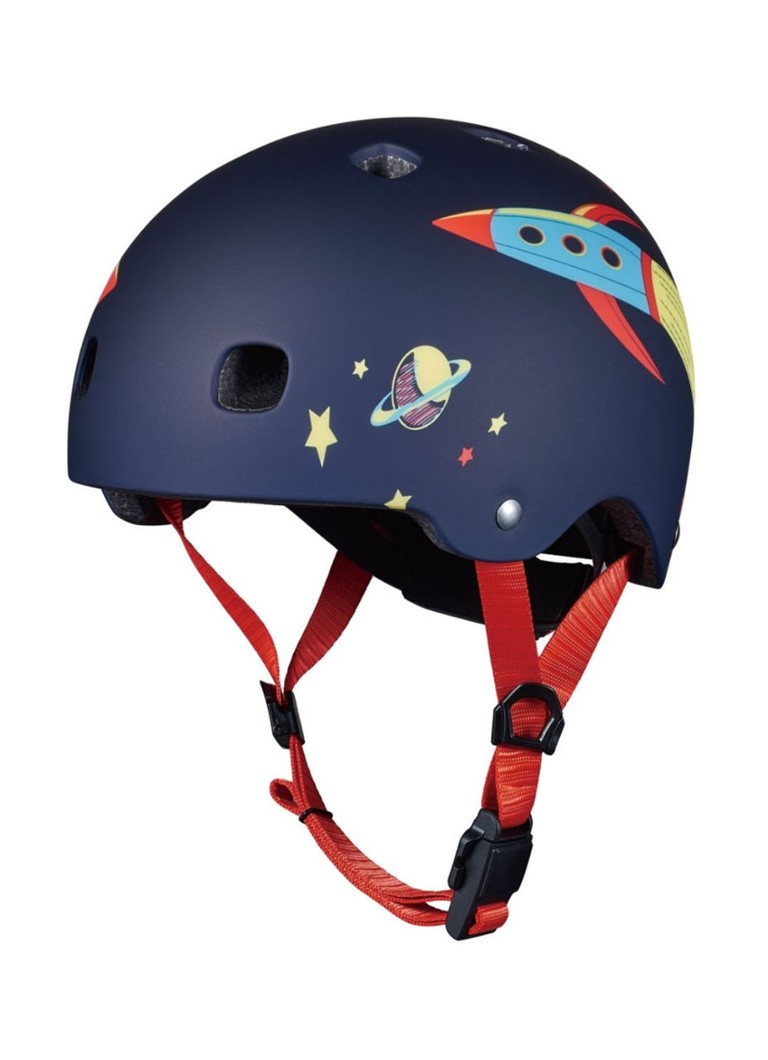 Micro Step Micro Raket kinderhelm in de kleur Donkerblauw, maat: S 48-53CM