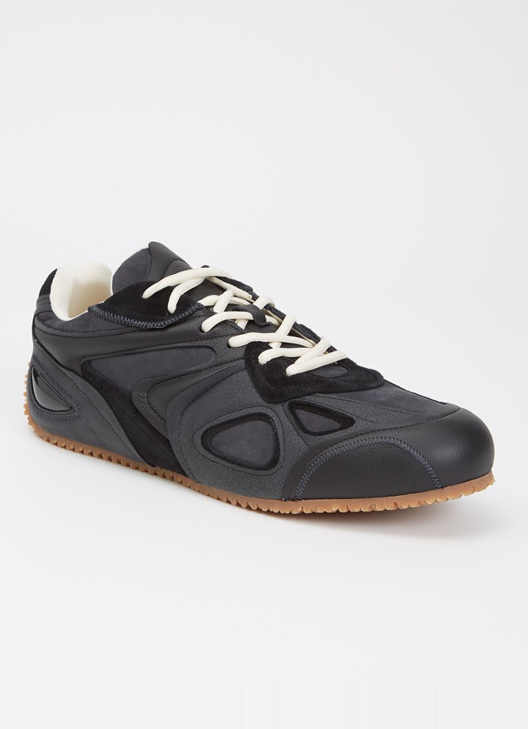 Axel Arigato Heren Slow Runner sneaker met suède details in de kleur Zwart, maat: 45