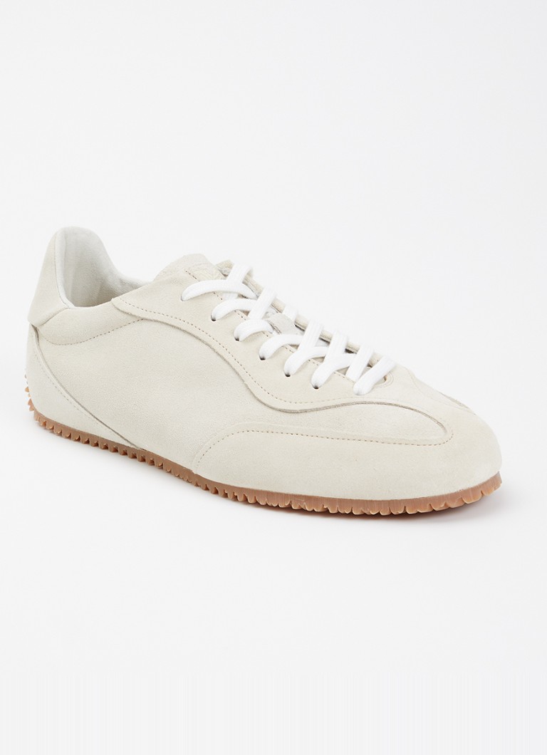Axel Arigato Heren Daze Runner sneaker van suède met logo in de kleur Creme, maat: 42