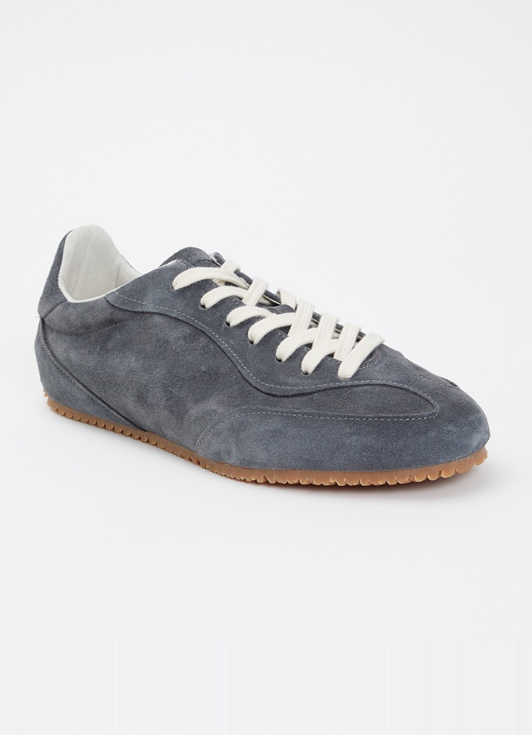 Axel Arigato Heren Daze Runner sneaker van suède met logo in de kleur Donkergrijs, maat: 41