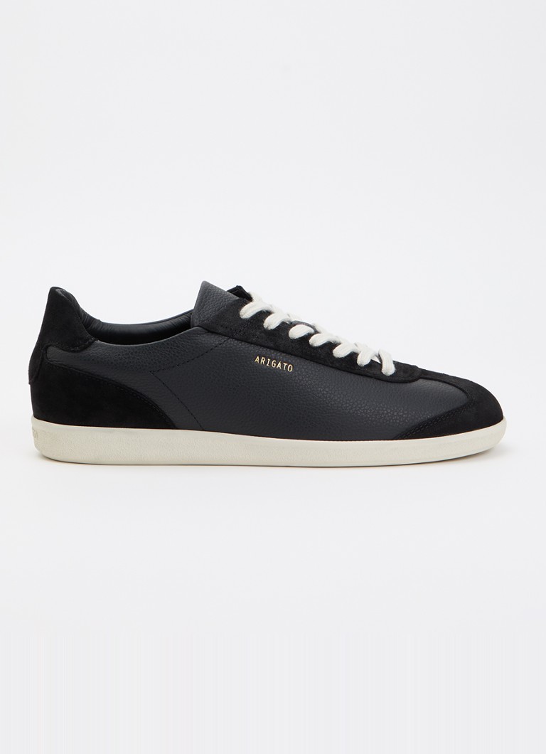 Axel Arigato Heren Zane sneaker van leer met details van suède in de kleur Zwart, maat: 45