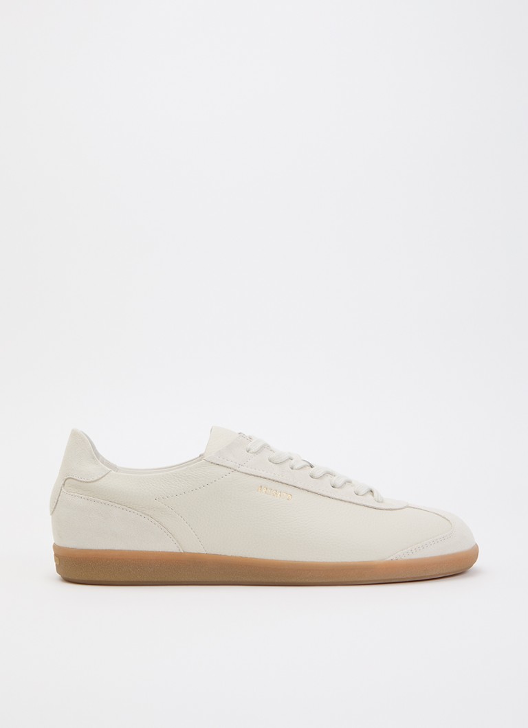 Axel Arigato Heren Zane sneaker van leer met details van suède in de kleur Gebroken wit, maat: 46