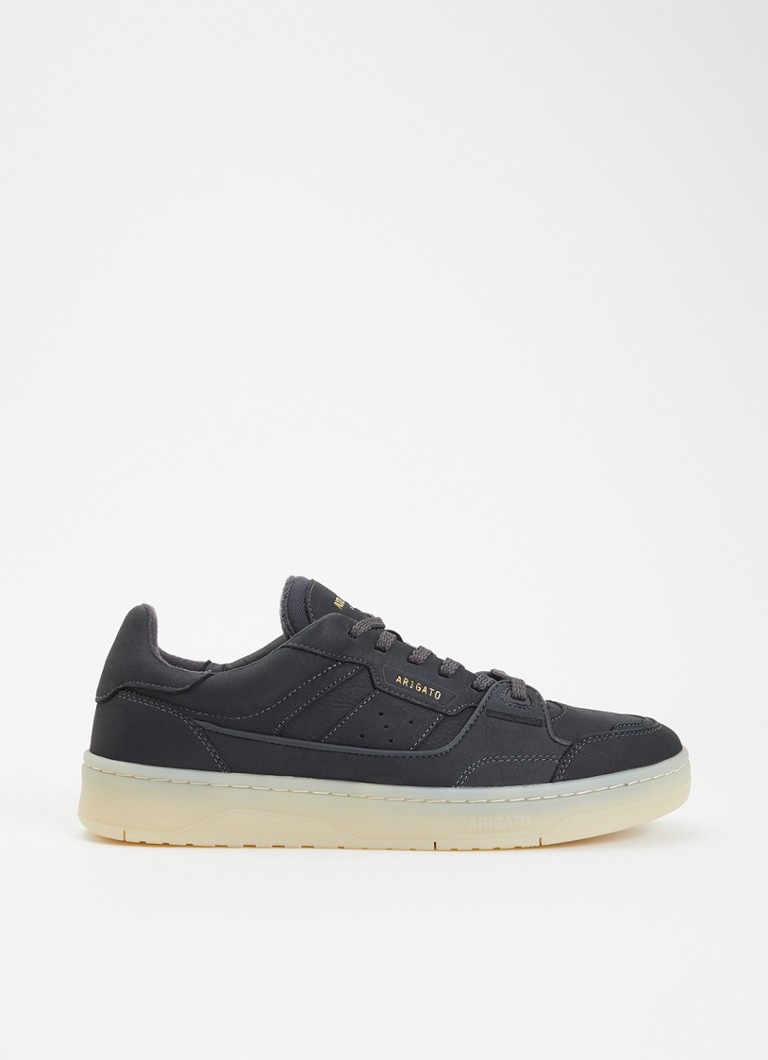 Axel Arigato Heren Clay sneaker van leer in de kleur Antraciet, maat: 43