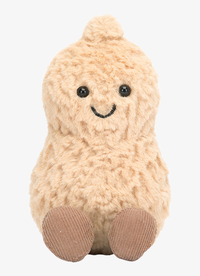 Jellycat Amuseables Peanut knuffel 15 cm in de kleur Beige, maat: 5x7x15