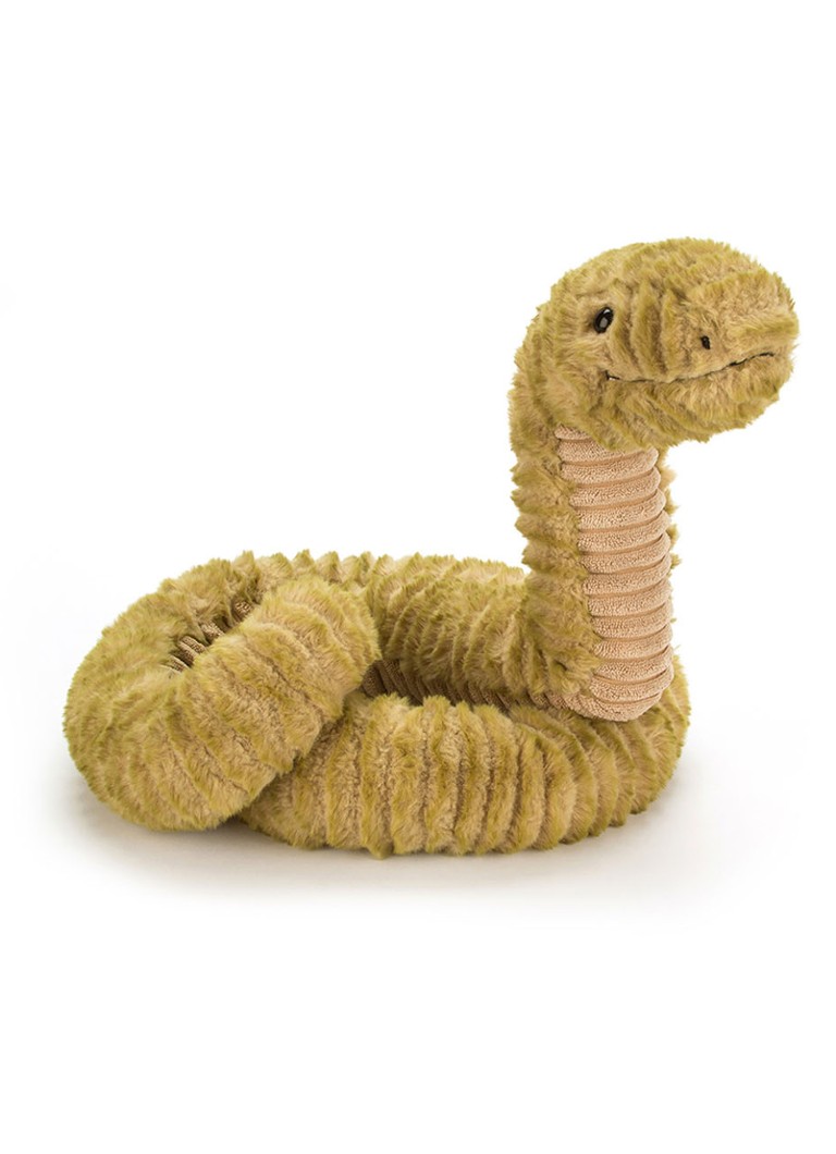 Jellycat Meisjes Slither Snake 27 cm in de kleur Khaki, maat: -