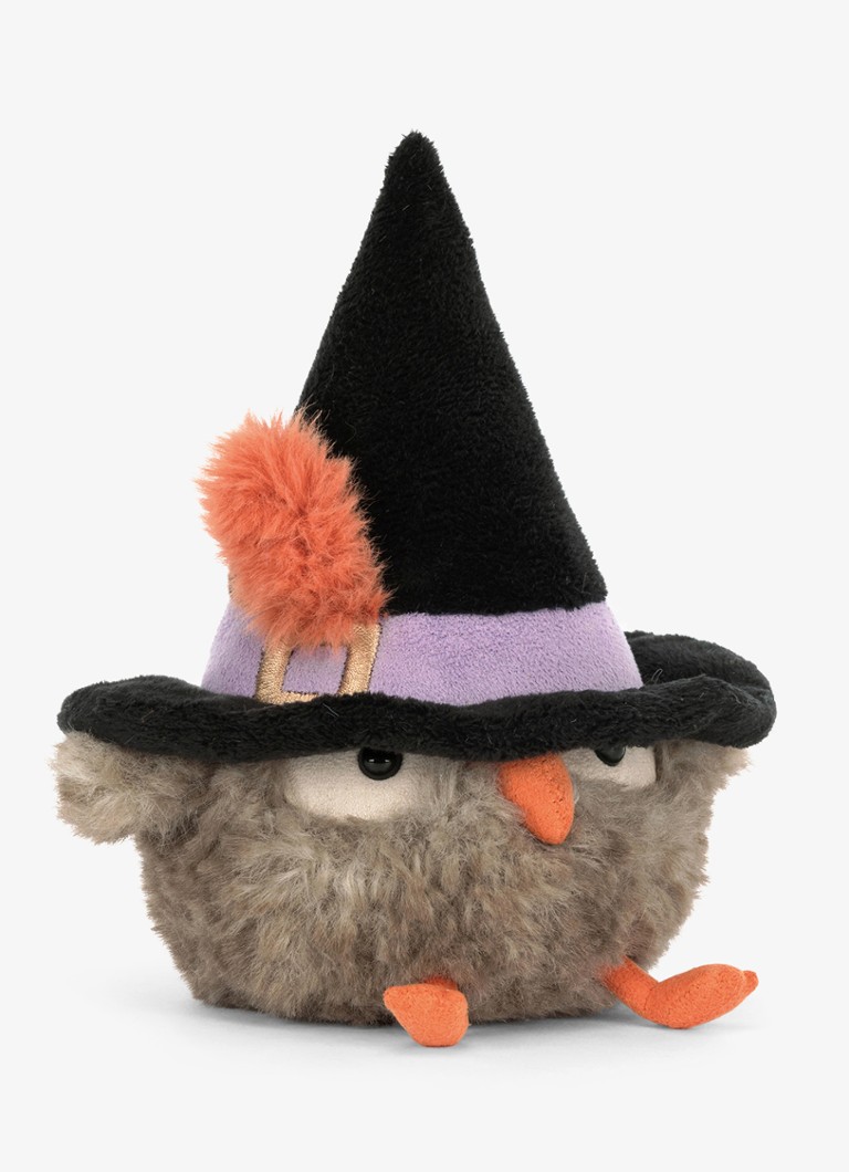 Jellycat Owl in Hat knuffel 17 cm