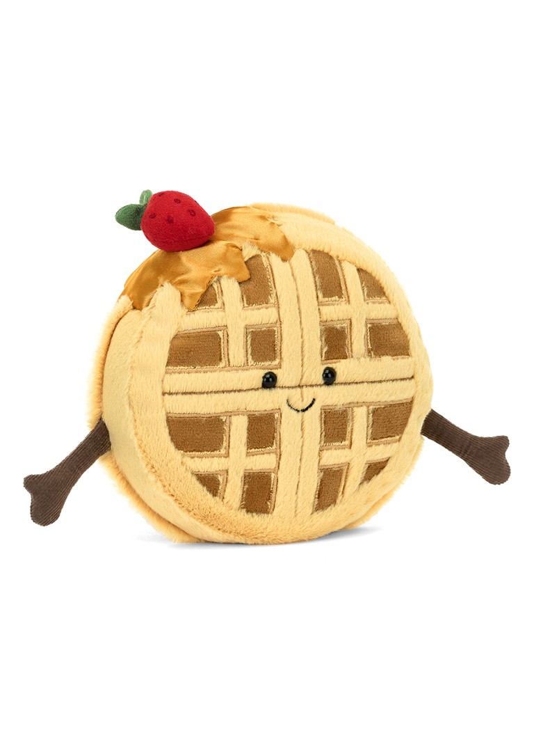 Jellycat Amuseables Rene Waffle knuffel 14 cm