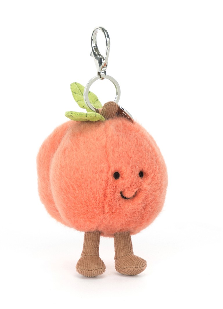 Jellycat Amuseables Peach Bag Charm tasbedel