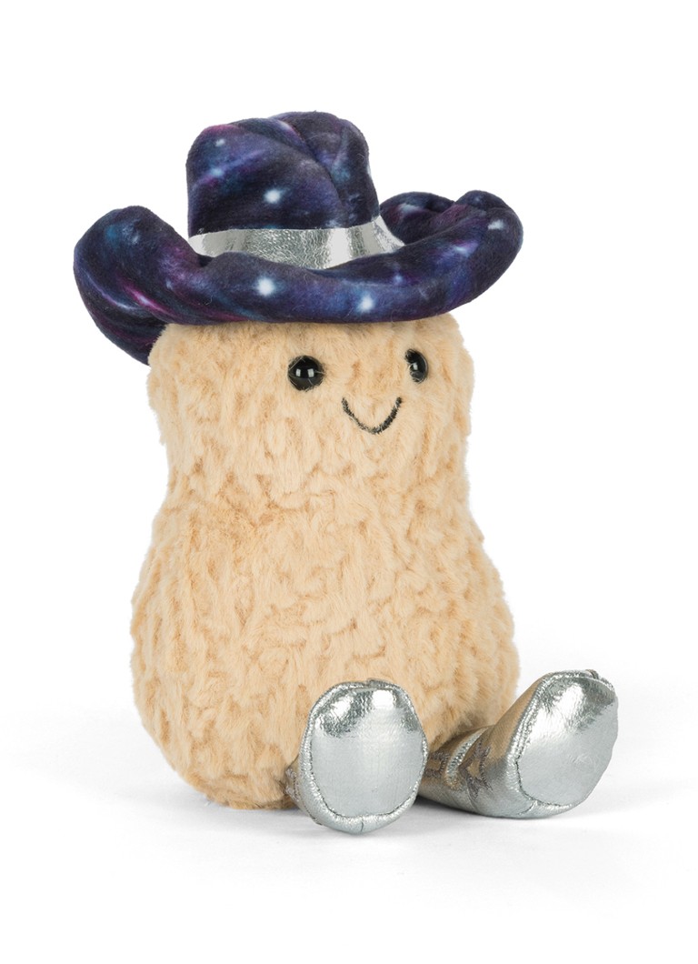Jellycat Amuseables Peanut Space Rodeo Outfit knuffel 15 cm in de kleur Beige, maat: 1MAAT