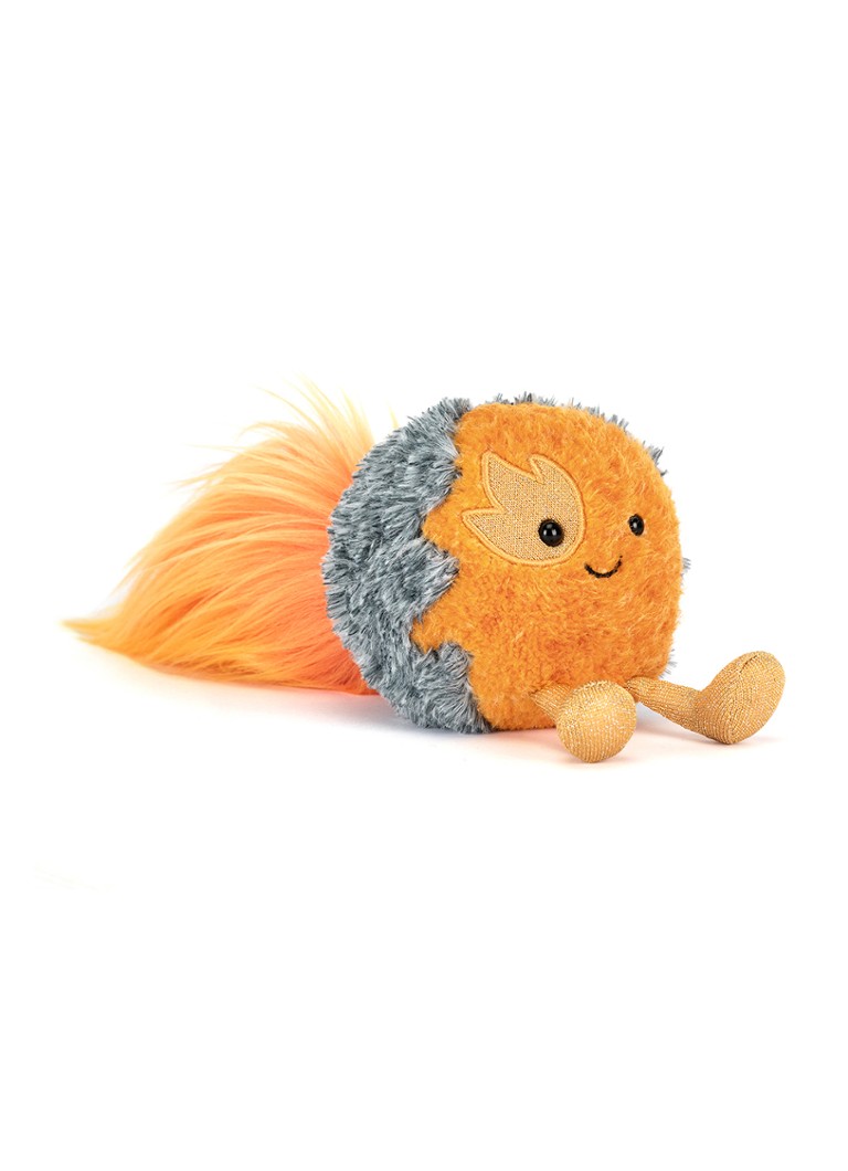 Jellycat Amuseable Space Comet knuffel 11 cm in de kleur Oranje, maat: 1MAAT