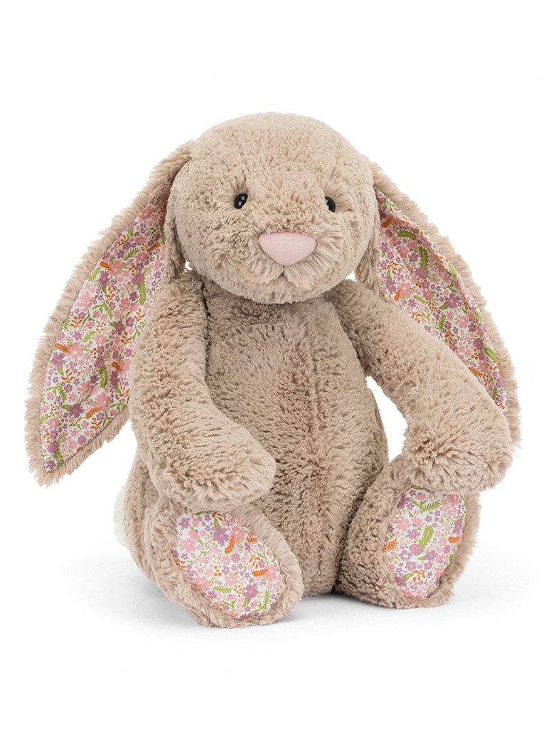 Jellycat Blossom Beige Bunny ‘Petal’ knuffel 51 cm in de kleur Beige, maat: OS
