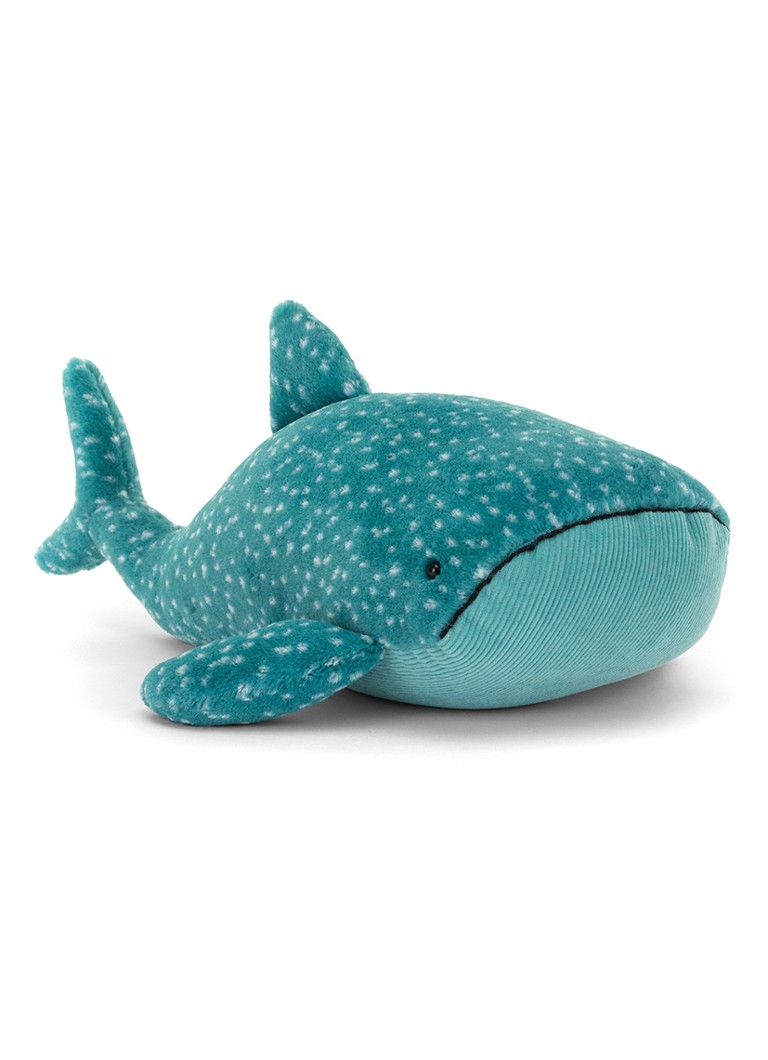 Jellycat Gobfrey Whale Shark knuffel 40 cm in de kleur Blauw, maat: OS