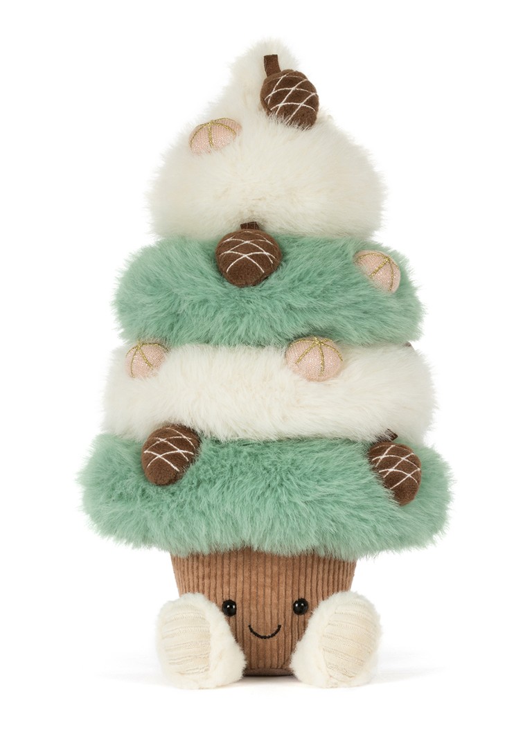Jellycat Amuseables Pinecone Tree knuffel 35 cm in de kleur Beige, maat: 35x16x16