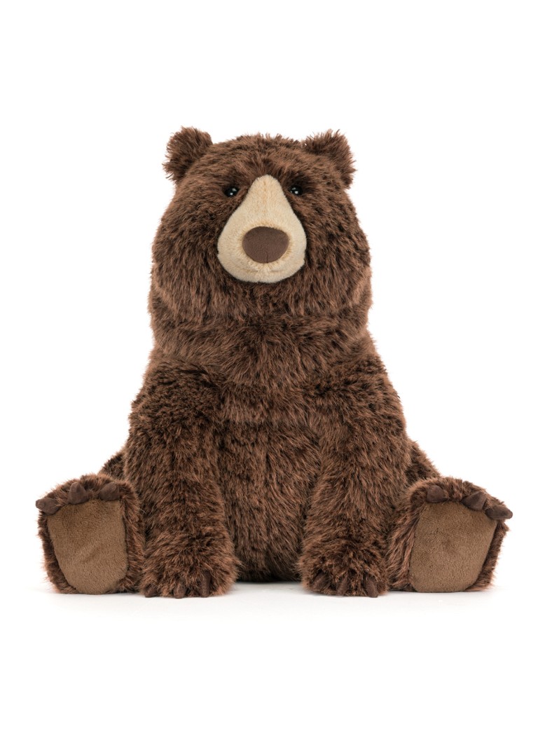 Jellycat Bizzlestomp Bear in de kleur Bruin, maat: 40x36x29