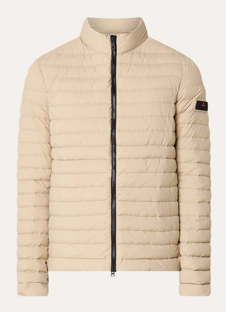 Peuterey Heren Flobots gewatteerd jack met ritszakken in de kleur Beige, maat: M