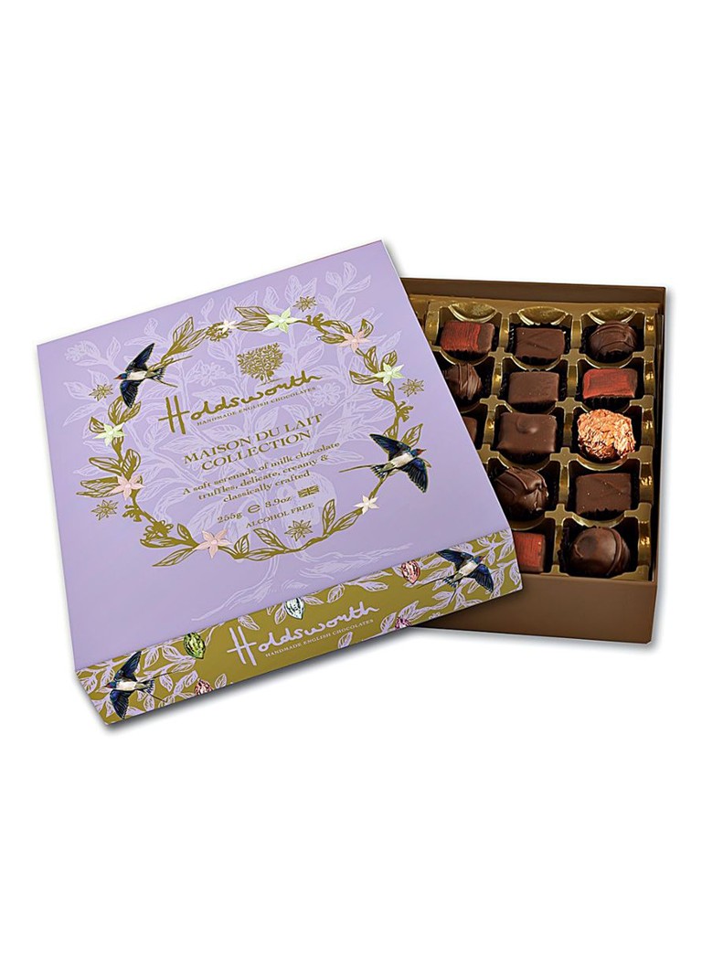 Holdsworth Maison Du Lait chocolade bonbons in geschenkverpakking 225 gram - Deal