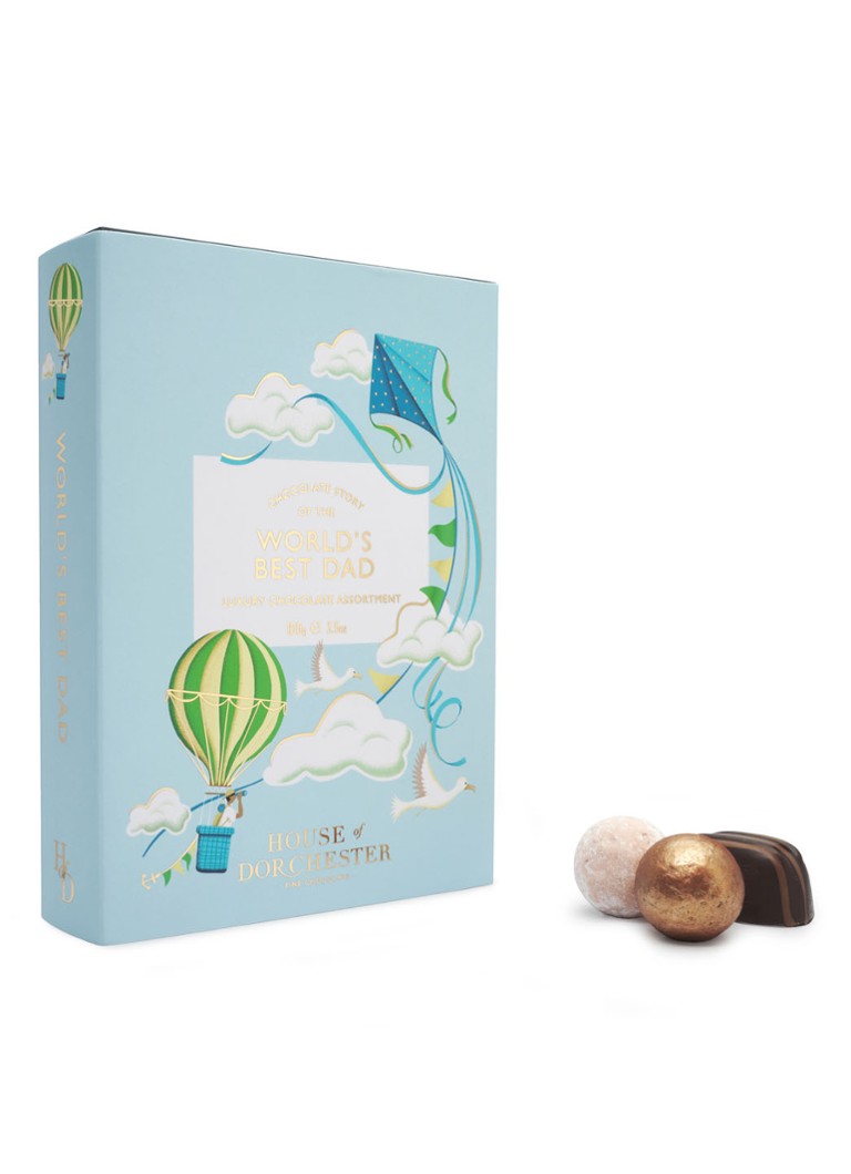 House of Dorchester Best Dad Book Box chocolade bonbons 8 stuks Geen kleur - Deal
