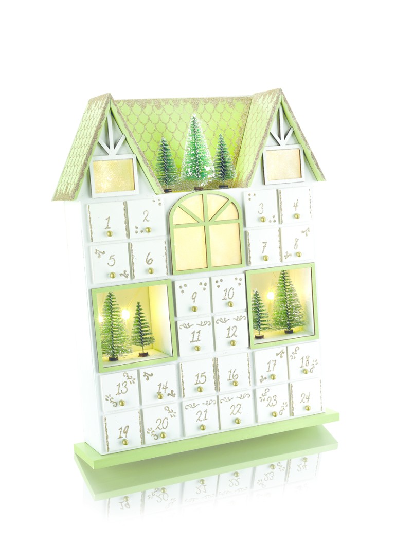 Amaretti Virginia Virginia Adventskalender met diverse lekkernijen 150 gram - 24 dagen Beige 150gr. Adventskalenders - Deal