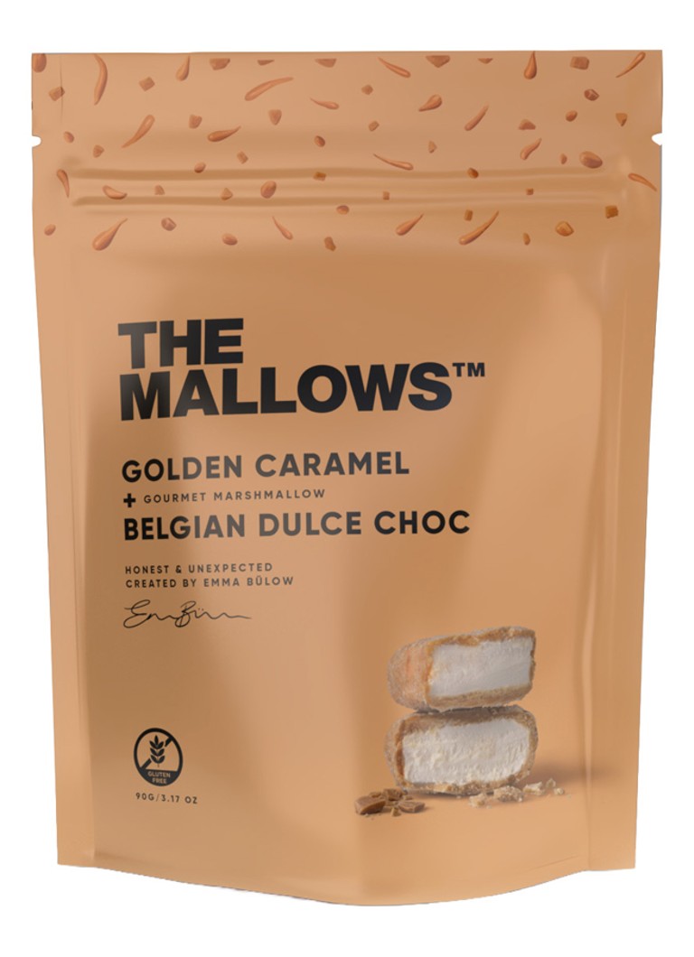 The Mallows Gourmet Mallows Golden Caramel 90 gram Beige - Deal