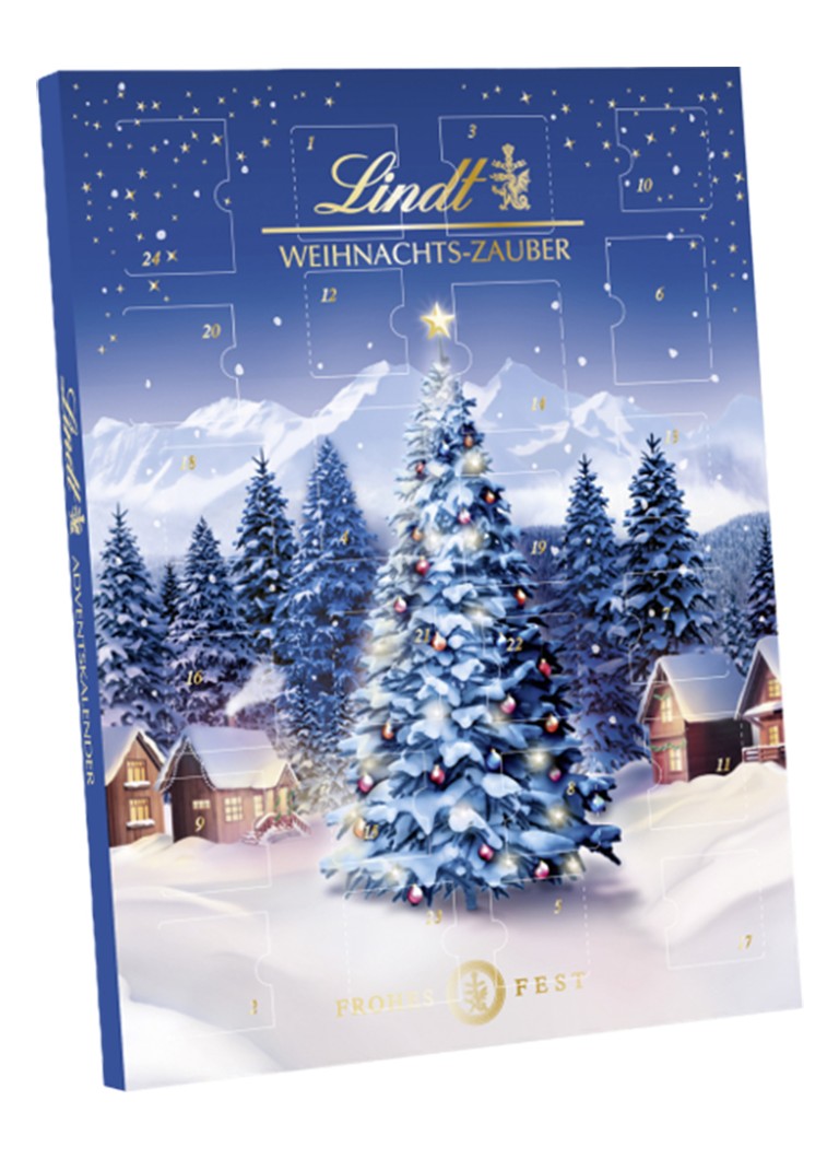 Lindt Magic adventskalender 265 gram - 24 dagen Beige 265gr Adventskalenders - Deal