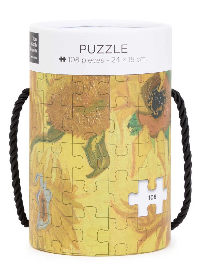 MTDay Sunflowers legpuzzel 108 stukjes in de kleur Beige, maat: 1MAAT
