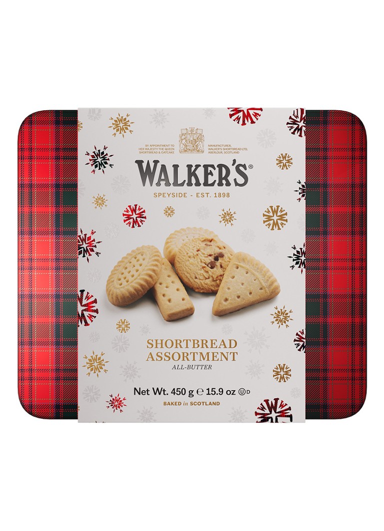 Walkers Festive roomboterzandkoekjes 450 gram - Deal