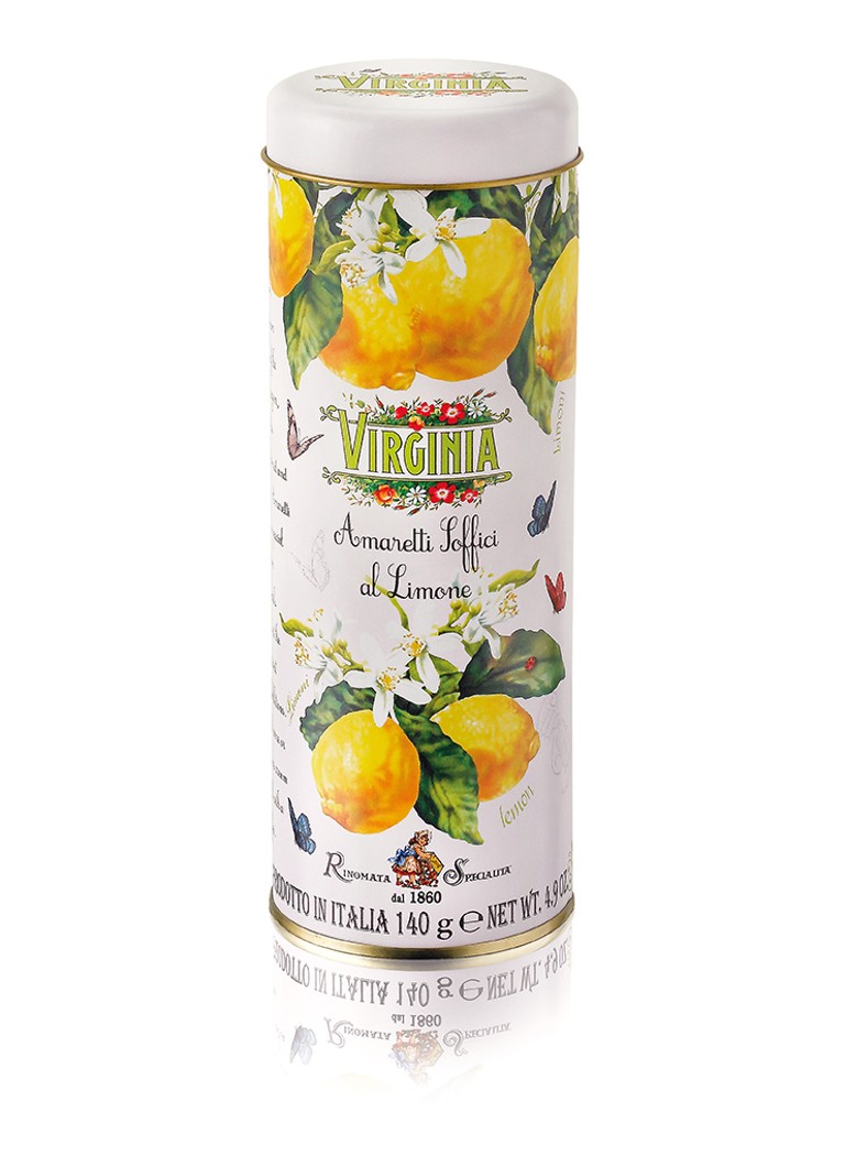 Amaretti Virginia Soft Lemon amaretti koekjes in blik 140 gram - Deal