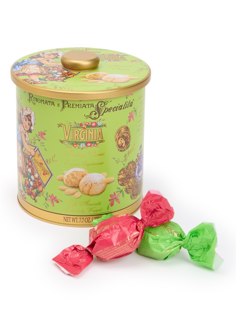 Amaretti Virginia Virginia Amaretti Classic koekjes in blik 220 gram - Deal