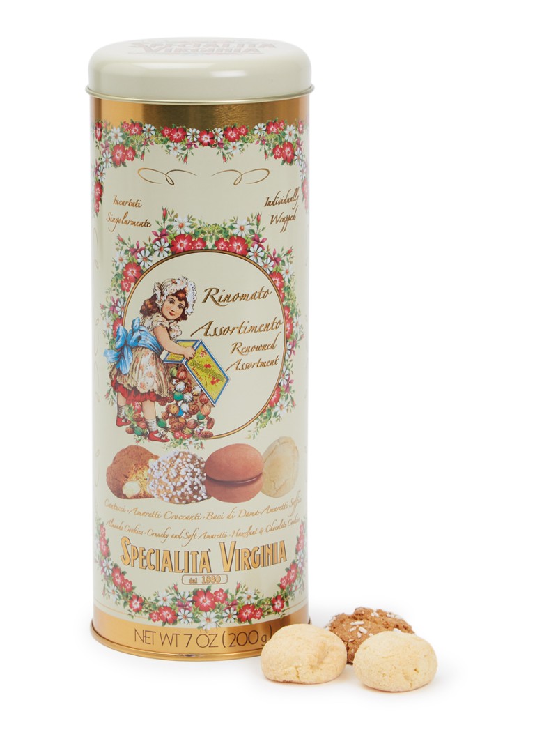 Amaretti Virginia Virginia koekjes in blik 200 gram - Deal