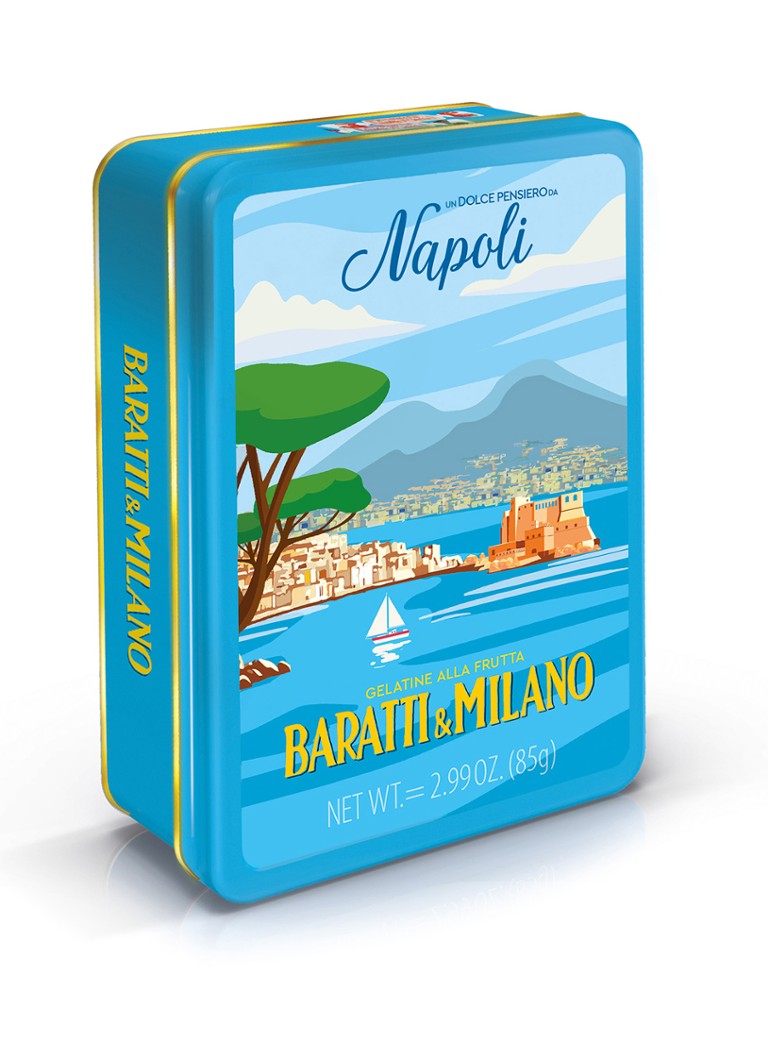 Baratti & Milano Giada Fruit Jellies snoep in blik 85 gram - Deal
