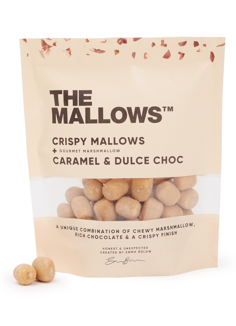 The Mallows Crispy Coated Caramel & Dulce Choc Mallows 90 gram - Deal