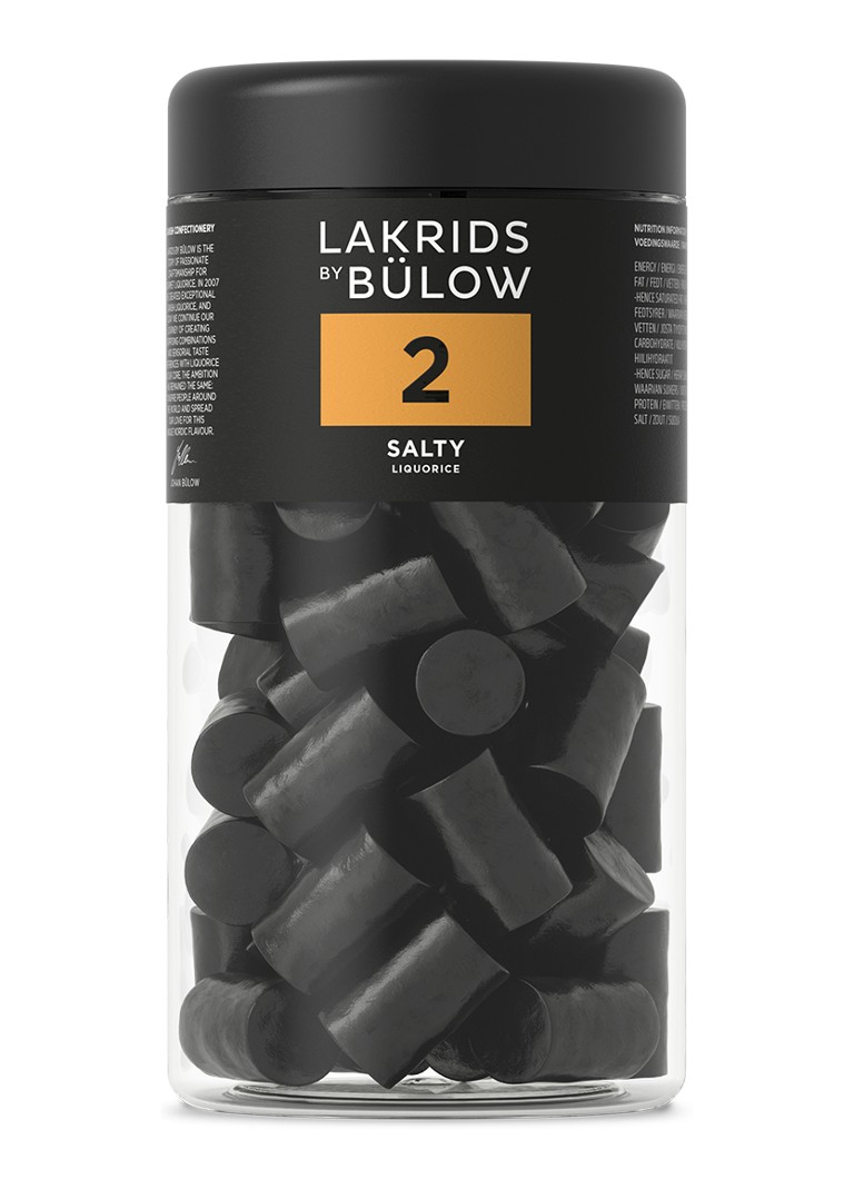 Lakrids by Bülow No. 2 Salty - zoute drop 150 gram - Deal