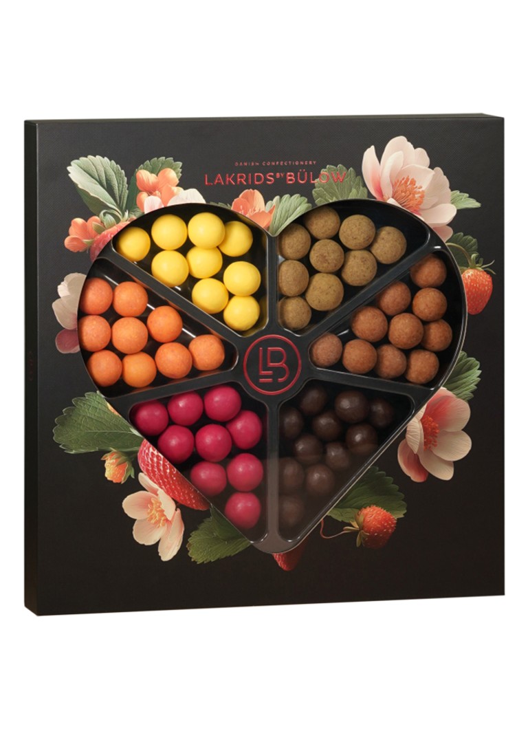 Lakrids by Bülow Love Selection Box drop met chocolade 435 gram - Deal