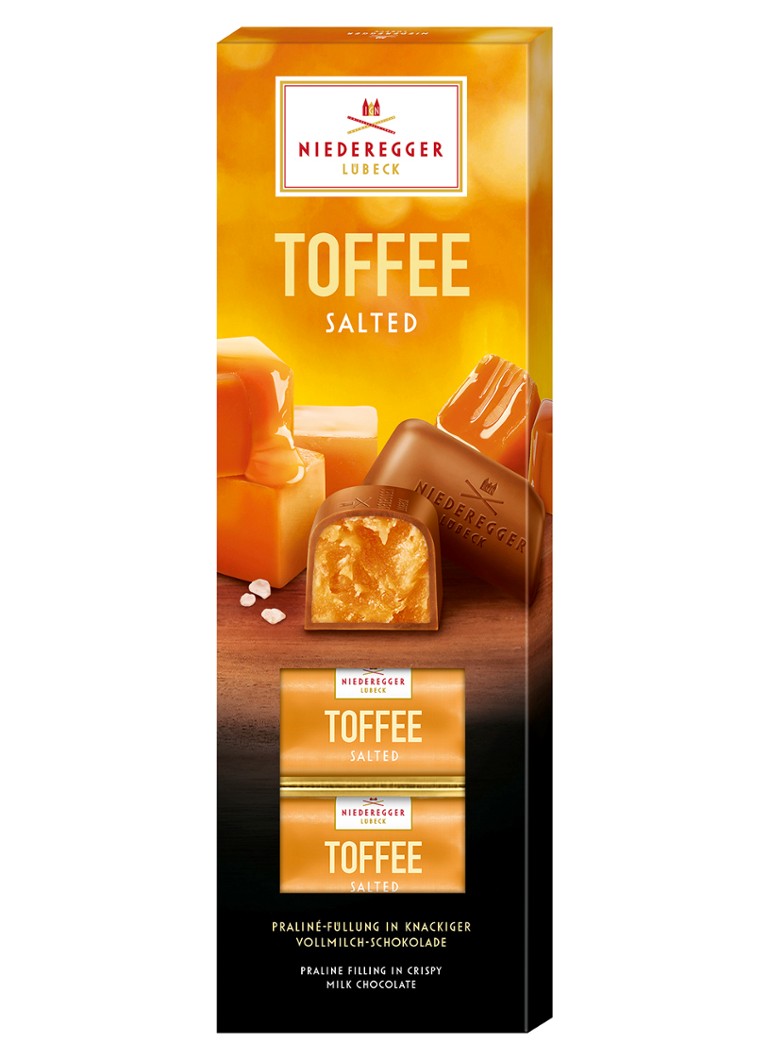 Niederegger Toffee Salted praline 100 gram Beige - Deal