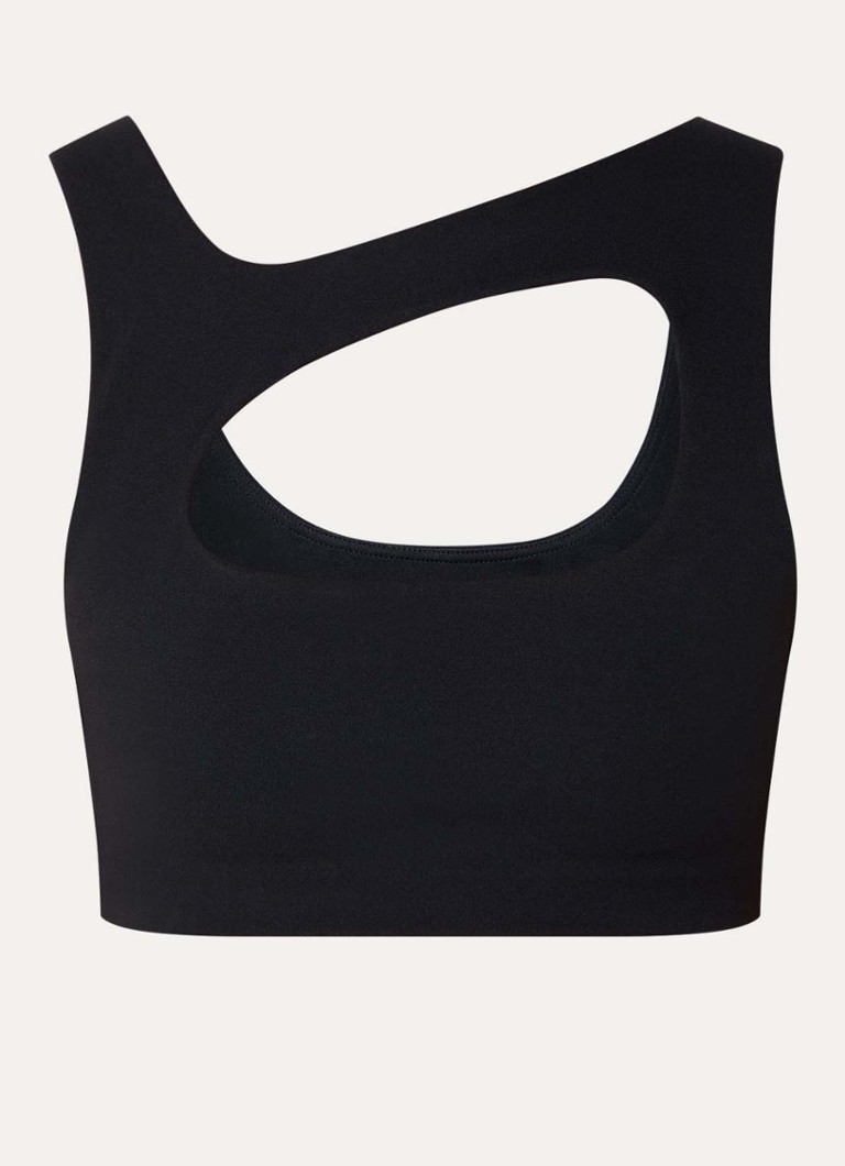 Nike Dames Zenvy sport bh met light support en dri-FIT in de kleur Zwart, maat: S